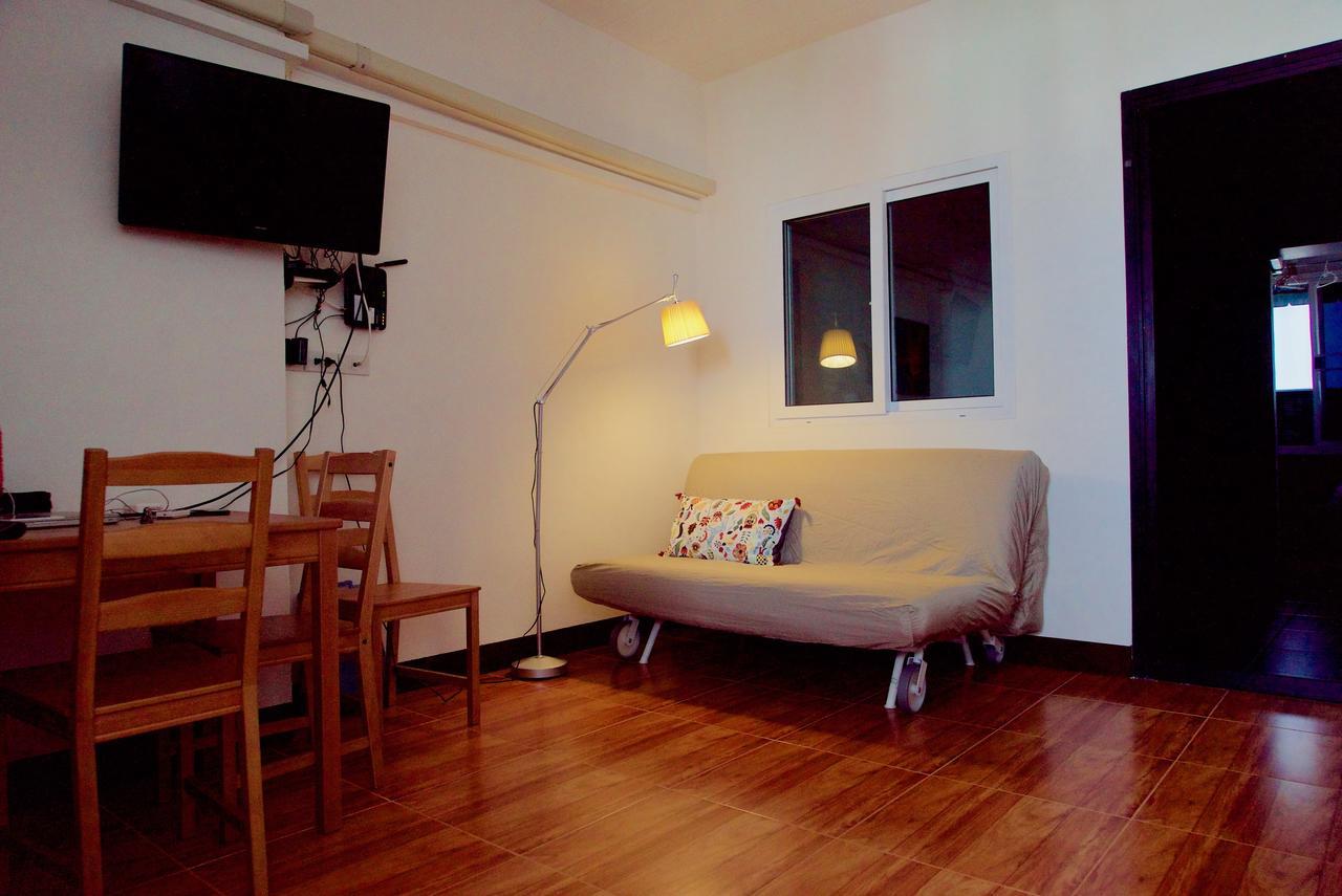 Studio Apartment 12 Floor Close To Mrt In Hua Mak Bangkok Luaran gambar